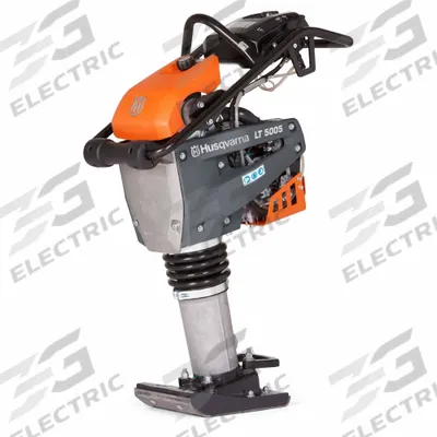 HUSQVARNA Plate Compactor: 9 3/50 in Plate Wd (MPN LT 5005). Key specifications — Brand: HUSQVARNA. - Gas-Powered Tamping Rams & Plate Compactors