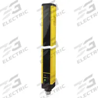 IFM Light Curtain: 24V DC, 64 Beams, 14 mm Spacing, 910 mm Protected Ht, M12, 100 m Cable Lg (MPN OY006S). Key specifications — Auxiliary Contact Rating: 400 mA @ 24V DC; Type of Light: 950 nm IR LED; DC Voltage Rating: 24V DC; Brand: IFM; Receiver Electrical Connection: M12; Transmitter Electrical Connection: M12; AC Voltage Rating: Not Rated; Safety Output Ratings: 400 mA @ 24V DC.