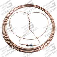 SUR&R Brake Line Tubing: Brake Line Tubing, 50 ft Lg, Copper Nickel, 1/4 in Outside Dia (MPN BR-EZ200-50). Key specifications — Material: Copper Nickel; Product Type: Brake Line Tubing; Brand: SUR&R; Color: Bronze.