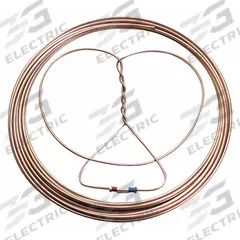 SUR&R Brake Line Tubing: Brake Line Tubing, 50 ft Lg, Copper Nickel, 1/4 in Outside Dia (MPN BR-EZ200-50). Key specifications — Material: Copper Nickel; Product Type: Brake Line Tubing; Brand: SUR&R; Color: Bronze.