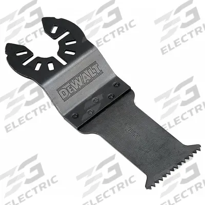 DEWALT Oscillating Tool Blade: 1 1/4 in Blade Wd, 3 13/16 in Overall Lg, Plunge Cutting - Open-Back Universal OIS Mounted Blades