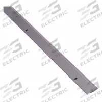 NATIONAL GUARD Door Weatherstripping: Flat Insert, 7 ft Lg, 1 in Wd, 1 1/16 in Ht (MPN 134SA-84). Key specifications — Insert Material: Silicone; Flange Material: Aluminum; Brand: NATIONAL GUARD.