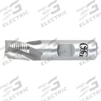 OSG Roughing End Mill: Cobalt, 3 Flute, Fine Pitch, 3/8" Mill Dia, 3/8" LOC, 2-5/32" OAL (MPN 4205100)