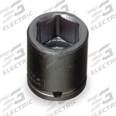 PROTO Impact Socket: 3/4 in Drive Size, SAE, 1 1/4 in Socket Size, 6-Point, Std - 3/4" Drive Impact Sockets