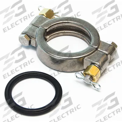 GUARDIAN EQUIPMENT Clamp Bolt, Clip and Tank Gasket: AP400-017-4R, Compatible with Guardian - Caps for Portable Eyewash Stations
