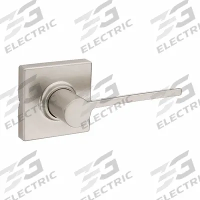 KWIKSET Door Lever Lockset: Passage Lever Locksets/Storeroom Lever Locksets, Nickel