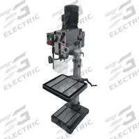 JET Floor Drill Press: Geared Head Drive, Fixed Speed, 60 RPM – 3,000 RPM, 230V AC /Three-Phase (MPN 354026). Key specifications — attr22849: 120 to 1,500 RPM; attr22858: 230V AC; attr73523: Tapping; attr22856: Geared Head; attr73570: Three-Phase; attr22850: 10 in; attr22846: 2 hp; attr22840: 3.2/3.2 A.