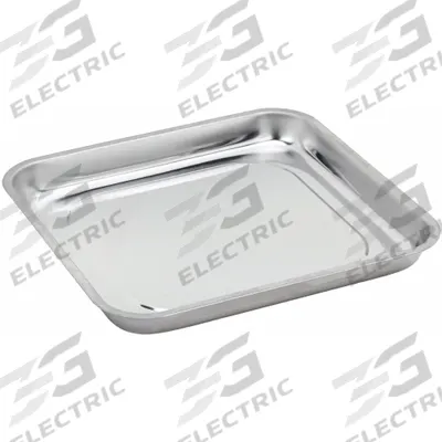 WESTWARD Magnetic Parts Tray: Square Tray, 11 1/2 in Overall Lg, 10 3/4 in Overall Wd - Magnetic Parts Trays