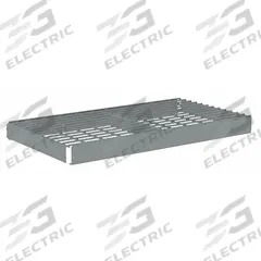 TENNSCO Shelf: 48 in x 18 in, 2,500 lb Load Capacity, Steel, 5 ga Decking, Gray, Shelf (MPN ZLCS-4818W). Key specifications — Decking Material: Steel; Includes: (4) Beams; Decking Finish: Zinc Plated; Shelf Configuration: Single Straight; Color: Gray; Frame Material: Steel; Brand: TENNSCO; Frame Finish: Zinc Plated.