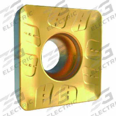 WIDIA Square Milling Insert: SDMT54PDRMH, SDMT1506PDRMH (MPN 6907181) - Square (S) Indexable Milling Inserts