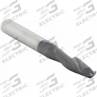 CLEVELAND Ball End Mill: Carbide, TiAlN Coated, 2 Flute, 7/16" Mill Dia, 3" LOC, 6" OAL (MPN C80954)