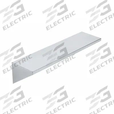 CROWN VERITY Removable Front Shelf: Stainless Steel, 72 in Overall Wd - Removable Shelves