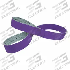 3M CUBITRON 3 Sanding Belt: 4 in W x 54 in L, Ceramic, 80 Grit, YF Wt Polyester Backing, 1184F (MPN 7100364452). Key specifications — Brand: 3M CUBITRON 3; Series: 1184F.