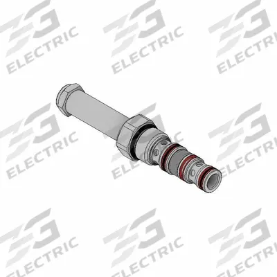 Parker Spool Valve: Steel, Screw-In, Two Positions, Four-Way, C10-4 Valve Cavity Size - Solenoid Cartridge Valves