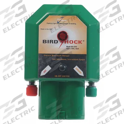 BIRD BARRIER Bird Shock Battery Charger: 6 or 12 V DC Charger Input Volt - Bird Control Shock Track Chargers