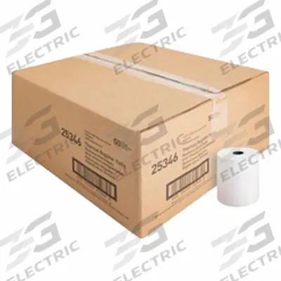 BUSINESS SOURCE Paper Roll: 3 1/8 in Wd, 230 ft Lg, White - Thermal Adding Machine & Point-of-Sale Paper Rolls