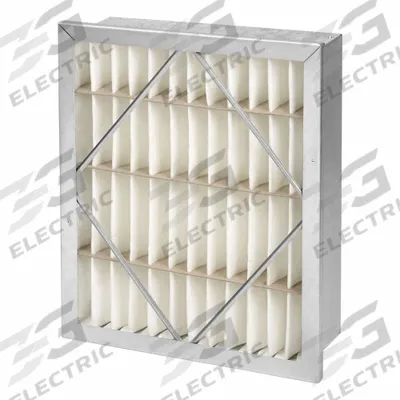GRAINGER Rigid Cell Air Filter: 20 in x 24 in x 6 in, Synthetic, Single Header - MERV 14 Rigid Cell Air Filters