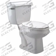 ZURN Tank Toilet: EcoVantage®, Not ADA Compliant, Left Hand Trip Lever, 1.6 gpf Gallons per Flush (MPN Z5570). Key specifications — Flush Handle Type: Left Hand Trip Lever; Features: Ecoflush™ Technology with Ultra-Quiet Flush; Toilet Mounting Type: Floor; Color: White; Brand: ZURN.