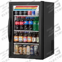 TRUE REFRIGERATION Freezer Merchandiser: 33 1/2 in x 20 1/2 in x 26 3/8 in, Black, Glass Door (MPN GDM-06-34-HC~TSL01). Key specifications — attr1277723: TRUE REFRIGERATION; attr1277683: R-290; attr1277691: No; attr1277694: Black; attr1280716: Glass Door; attr1280729: GDM.
