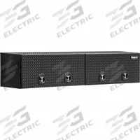 BUYERS PRODUCTS Top Sider: Topside Truck Box, Double Flip-Up Doors Lid, T-Handle Compression, Black (MPN 1721361). Key specifications — Brand: BUYERS PRODUCTS; Color: Gloss Black; Lock Type: Keyed.