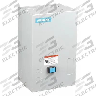 SIEMENS NEMA Magnetic Motor Starter: Non-Reversing, 3 Poles, NEMA Size 2-1/2, 60 A - Enclosed Non-Reversing Starters with Electronic Overloads