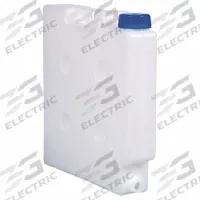 APPROVED VENDOR Jerrican: 5 L, 1.32 gal, Polypropylene, 335 mm x 65 mm x 335 mm, Top Handle, Bottom (MPN 0435-2050). Key specifications — Product Type: Jerrican; Brand: APPROVED VENDOR; Shape: Rectangular; Dispenser Location: Bottom; Dispenser Type: Tubing Port; Basic Material: Plastic; Closure Type: Tamper Evident Screw On Cap; For Use With: Liquids.