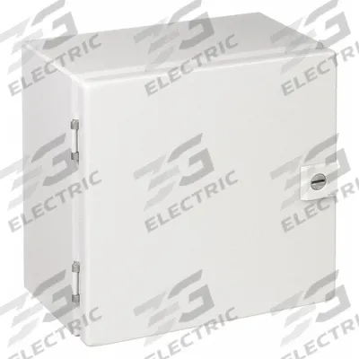HOFFMAN Enclosure: Steel, 8 in x 6 in x 6 in, NEMA 12/13, Solid Cover - Steel Dust-Tight Enclosures