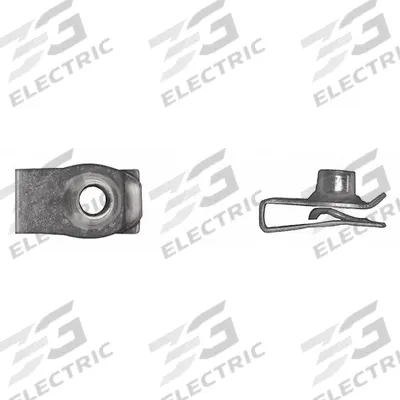 DISCO Blk Short Extruded U Nuts 1/4"-20 Screw: 2969PK50 - Fleet and Vehicle Maintenance