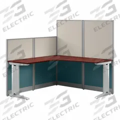 BUSH BUSINESS FURNITURE Modular Cubicle Workstation: 63 in Overall Ht, 64 in Overall Wd, Cherry (MPN WC36494-03K). Key specifications — Brand: BUSH BUSINESS FURNITURE; Office Cubicle Color: Cherry.