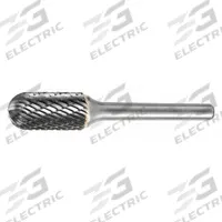WIDIA Carbide Bur: Ball-Nosed Cylinder, SC-42L3, Double Cut, 1/8" x 9/16" Head, 1/8" Shank (MPN M41287). Key specifications — Trade Number: SC-42L3; Brand: WIDIA METAL REMOVAL.