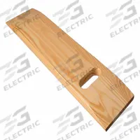 DMI Rescue Board: 440 lb Patient Load Capacity, 30 in L x 3/4 in W x 8 in H, 30 in Overall Lg, Wood (MPN 518-1760-0400). Key specifications — Product Type: Transfer Board; Material: Wood; Color: Brown; Brand: DMI.