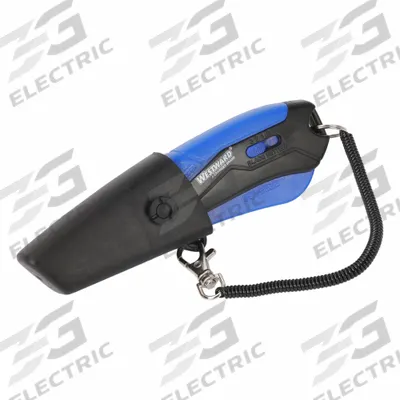 WESTWARD Safety Knife: 6 in Overall Lg, Rubberized, 2 in Overall Wd, Plastic - Automatic Retracting Utility Knives