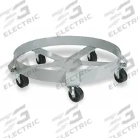 APPROVED VENDOR Drum Dolly: 1,250 lb Load Capacity, For 55 gal Container Capacity, Round, (5) Swivel (MPN 1XWA1). Key specifications — Caster/Wheel Configuration: (5) Swivel; For Container Capacity: 55 gal; Deck Shape: Round; Brand: APPROVED VENDOR.