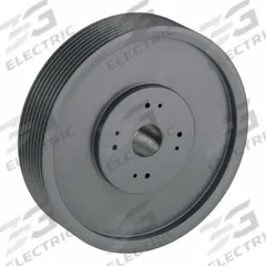 APPROVED VENDOR V-Belt Pulley: 8V4450, 8 Groove, 44.5 in OD, Bushed Bore, P, For 8V/8VX Belt Section (MPN 88V4450P). Key specifications — Pulley Industry Number: 8V4450; Pitch Diameter: 44.5 in (8V); For Belt Section (broad, with similar types): 8V or 8VX.
