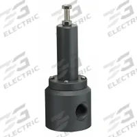 PLAST-O-MATIC Adjustable Back Pressure Relief Valve: PVC, FKM, 1 in x 1 in, FNPT x FNPT (MPN RVT100V-PV). Key specifications — Brand: PLAST-O-MATIC.