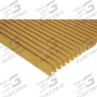 FIBERGRATE Fiberglass Pultruded Grating: Structural Grating, 4 ft x 12 ft Nominal Size (WxL), ISOFR (MPN 350575). Key specifications — Brand: FIBERGRATE.