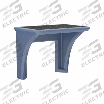 CORTECH Wall-Mount Desk: Midnight Blue, 29 in Overall Ht, 36 in Overall Wd, 24 in Overall Dp - Wall-Mount Desks with Laminate Top