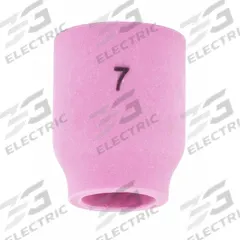 LINCOLN ELECTRIC Nozzle: Alumina, No. 7, Std, 53N61 (MPN KP4757-7). Key specifications — Reference Number: 53N61; Brand: LINCOLN ELECTRIC.