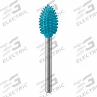 DREMEL Carving Bit: Foam/Plastic/Rubber/Wood, Carving Bit, Tapered, Stainless Steel (MPN 9953). Key specifications — attr1097291: Stainless Steel; attr1097295: Wood; attr1097302: DREMEL; attr1097299: Tapered.
