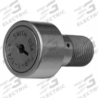 SMITH BEARING Cam Follower: 1 5/8 in Dia, Heavy, 1 Row, Open, Screwdriver Slot, Flat, 7/8"-14 Thread (MPN HR-1-5/8). Key specifications — Brand: SMITH BEARING; Duty Type: Heavy; System of Measurement: Inch.