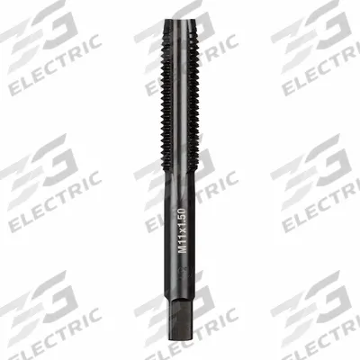 MILWAUKEE Straight Flute Tap: M11x1.5 Metric, 2B, 4 Flute, Plug Chamfer - General Purpose Hand Taps