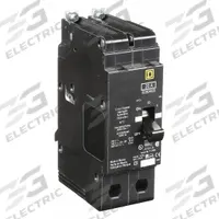 SQUARE D Miniature Circuit Breaker: 20 A, 277/480V AC, Single Phase, 18kA at 277/480V AC, 2 Poles (MPN EDB24020). Key specifications — Phase: Single; Amps: 20 A; AC Voltage Rating: 277/480V AC; Max. AIR Rating: 18kA at 277/480V AC; For Use With: Square D NF Panelboards; Brand: SQUARE D.