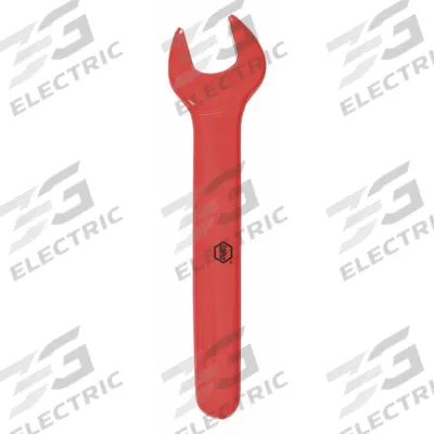 WIHA Open End Wrench: Alloy Steel, High Visibility Coating, 16 mm Head Size - Metric, Single End, Open End Wrenches
