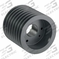 APPROVED VENDOR V-Belt Pulley: C85, 8 Groove, 8.9 in OD, Bushed Bore, E, For C/CX Belt Section (MPN 8C85E). Key specifications — attr1318293: C85; attr1318301: 8.5 in (C); attr1318291: C or CX.