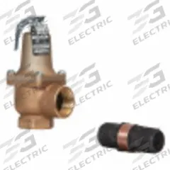 WATTS Relief Valve: FNPTF x FNPTF, 1 1/2 in x 1 1/2 in, Copper Silicon Alloy, 9 1/4 in Overall Ht (MPN 1-1/2 LF174A 150 FS). Key specifications — Brand: WATTS.