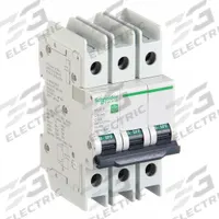 SCHNEIDER ELECTRIC IEC Miniature Circuit Breaker: 6 A Amps, 14kA at 120/240V AC, Screw Clamp, C (MPN M9F42306). Key specifications — DC Voltage Rating: Not Rated; Max. AIR Rating: 14kA at 120/240V AC; Terminal Connection: Screw Clamp; Brand: SCHNEIDER.