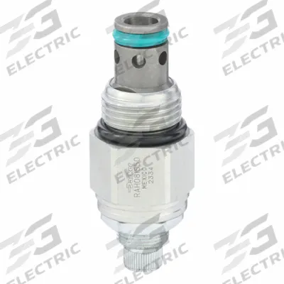 Parker Cartridge Valve: Steel, Block-Mounted, Two Positions, Normally Closed - Pressure Control Cartridge Valves