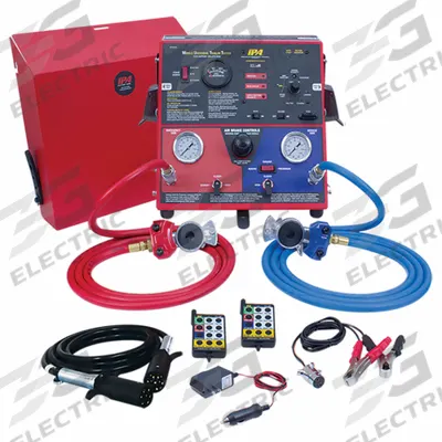 INNOVATIVE PRODUCTS OF AMERICA Trailer Tester: Portable Case, Semi-Trailers, Steel - Trailer Testers
