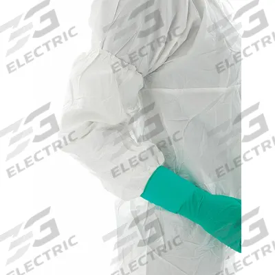 ANSELL Protective Sleeves: ISO 4, 10 Federal 209E Clean Room Class, Non-Sterile - Cleanroom Sleeves for Non-Hazardous Applications