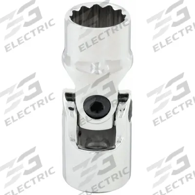 WESTWARD Flex Socket: 1/2 in Drive Size, 13/16 in Socket Size, 12-Point, Std - 1/2" Drive SAE Flex Sockets
